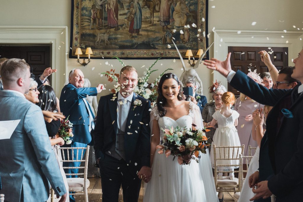 Elmore court wedding autumn