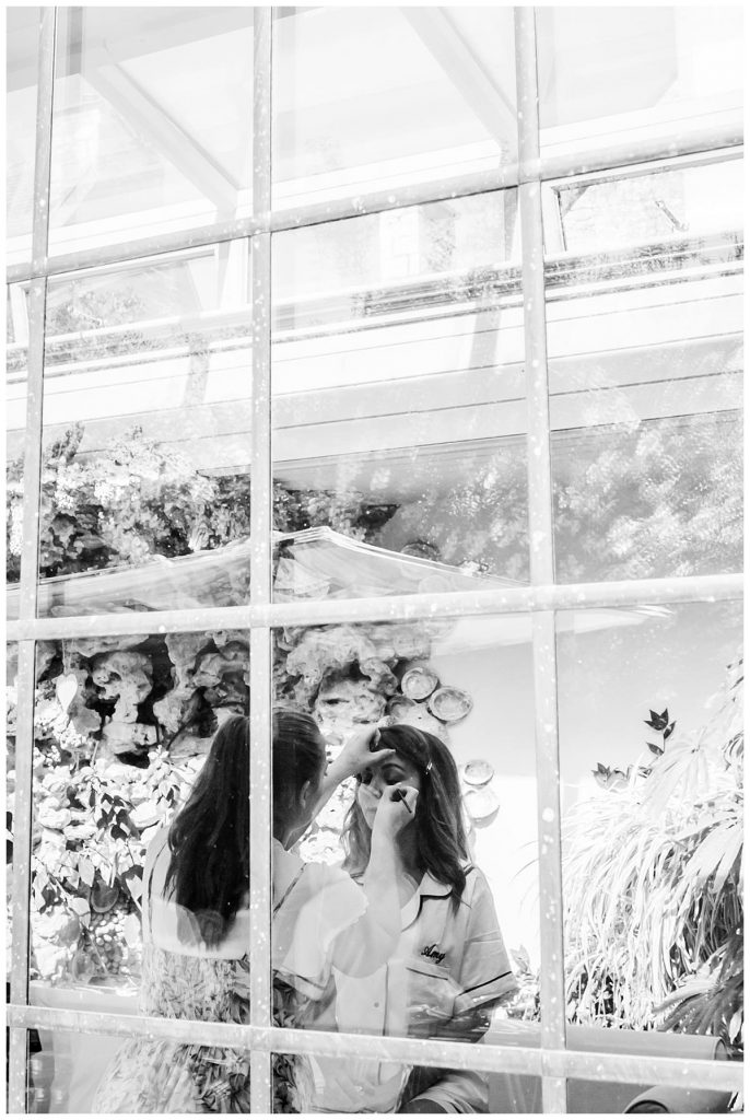 MUA Barnsley House wedding