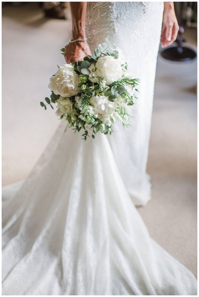 the rose shed flowers Barnsley house wedding