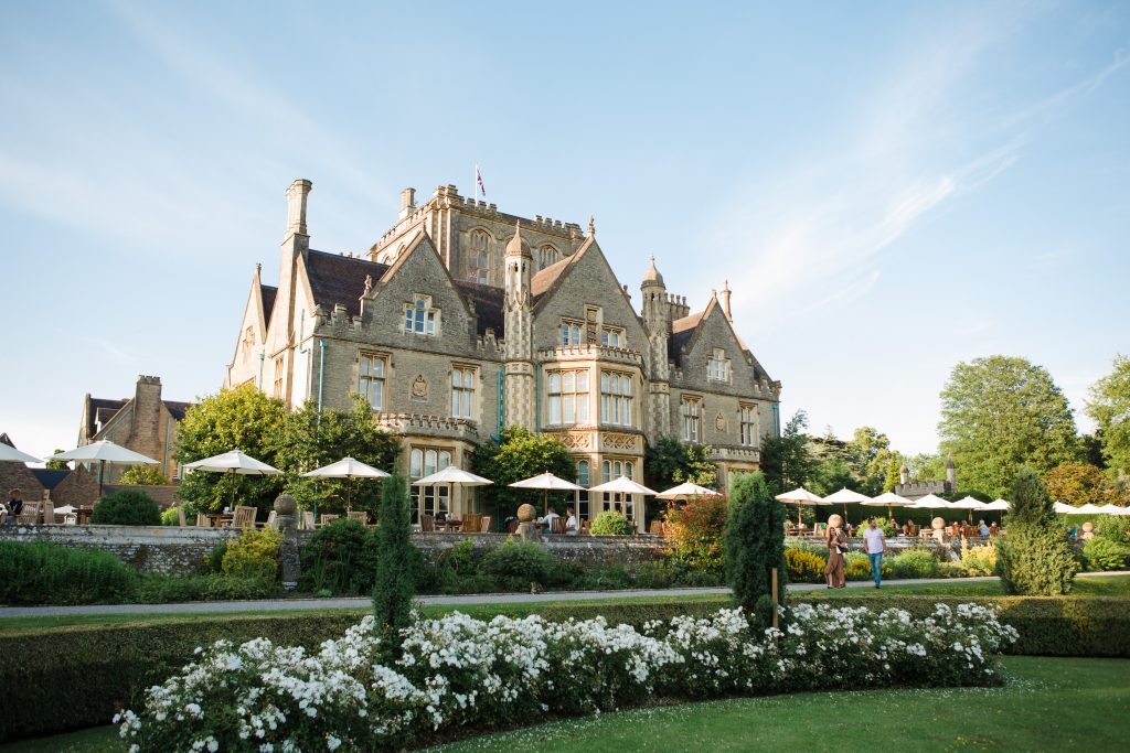 Tortworth court gardens engagement